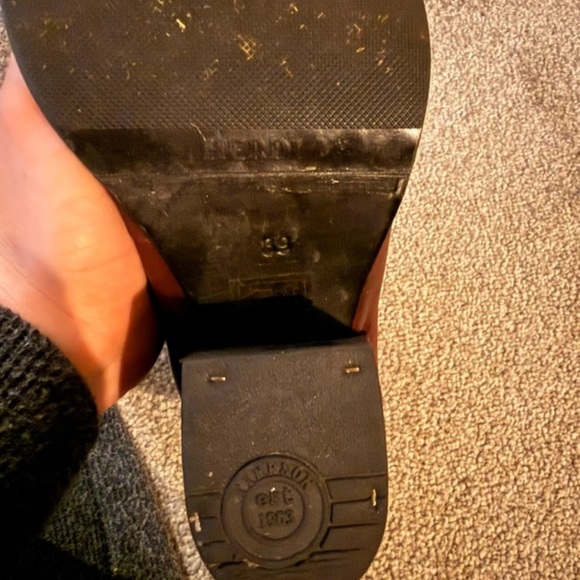 Zara Maroon Heeled Boots - Picture 4 of 4